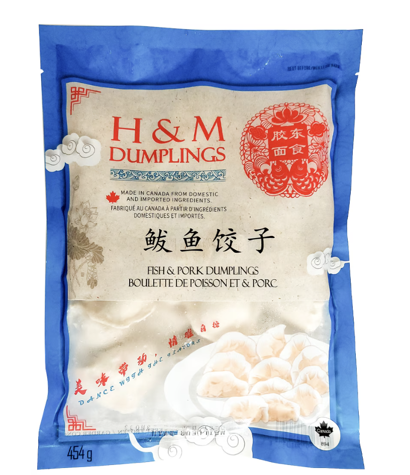 新膠東鮁魚水餃 1lb H&M Spanish Mackerel Dumplings
