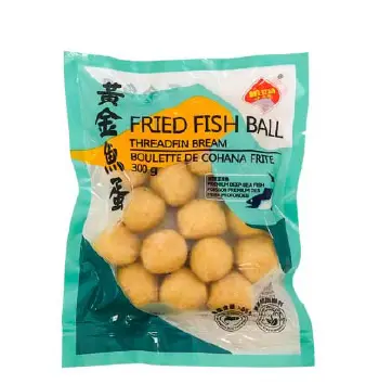 黃金魚蛋 Fried Threadfin Bream Fish Ball 300g x 36