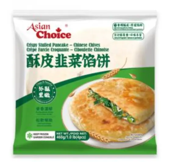 酥皮韭菜餡餅 AC-Crispy Stuffed Pancake Chinese Chives 460g x 12