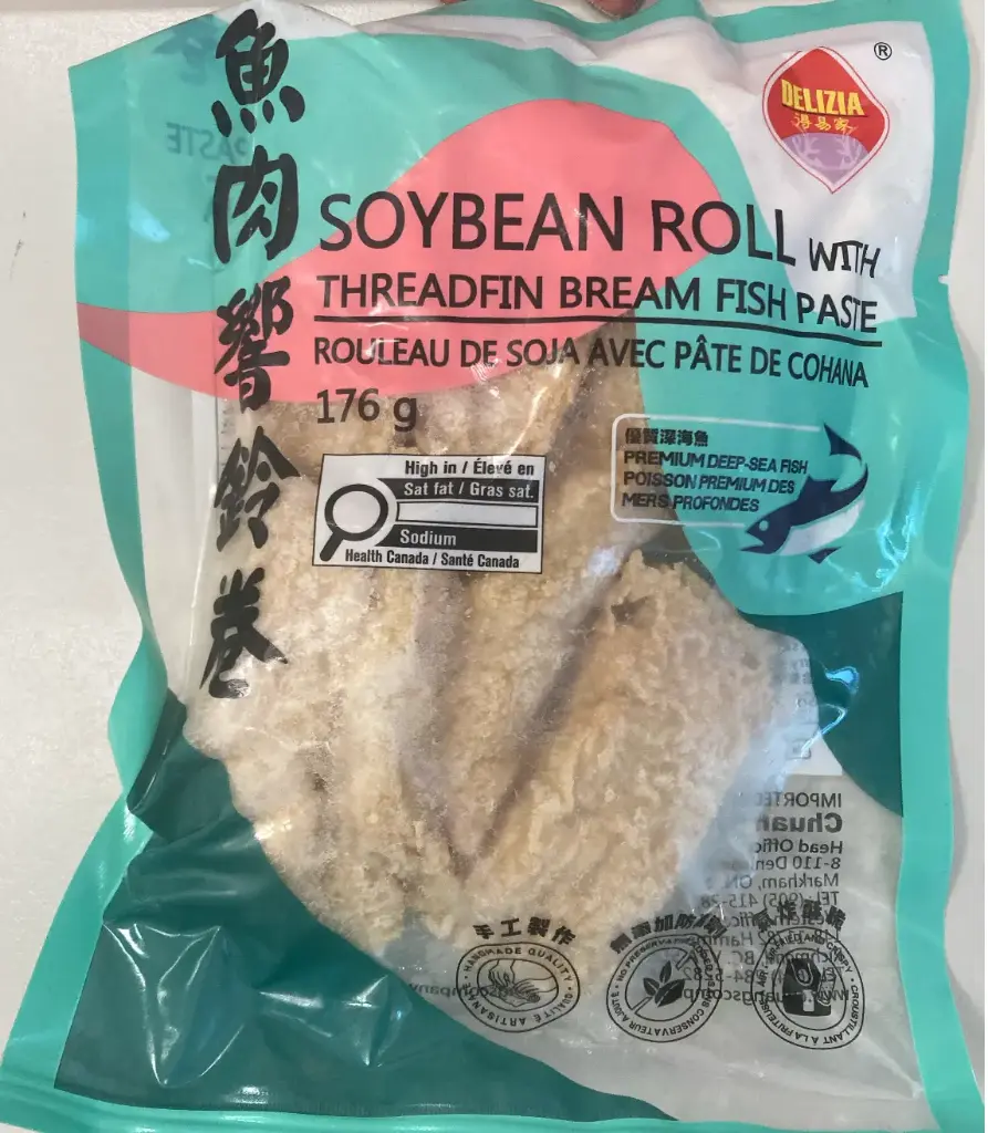 魚肉響鈴卷 Soybean Roll with Threadfin Bream Fish Paste 176g