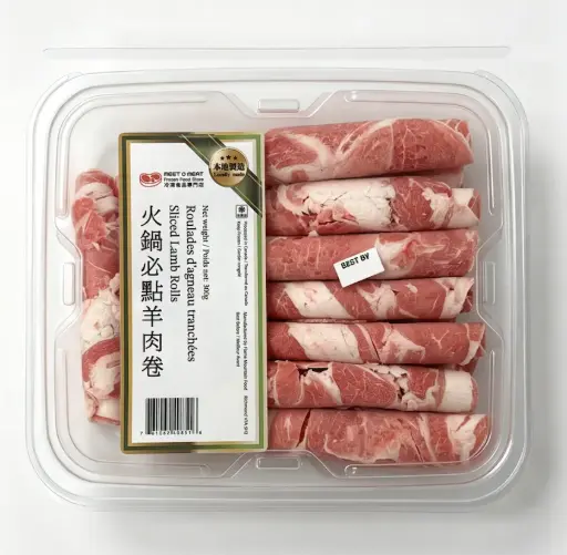 [4110025] Sliced Lamb Rolls 火鍋必點羊肉卷 1.6mm 300g
